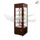 Вертикальная кондитерская холодильная витрина (сталь,стеклопакет) NATALY