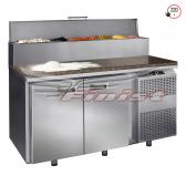 Стол холодильный для пиццы с гранитной столешницей СХСпцг-700(600)