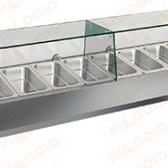 Настольная холодильная витрина для ингредиентов  HICOLD  VRX 2000