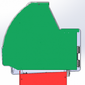 AURORA Slim Комплект разделителя полнопрофильного контурного (оргстекло)